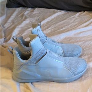 Grey Puma fierce high top